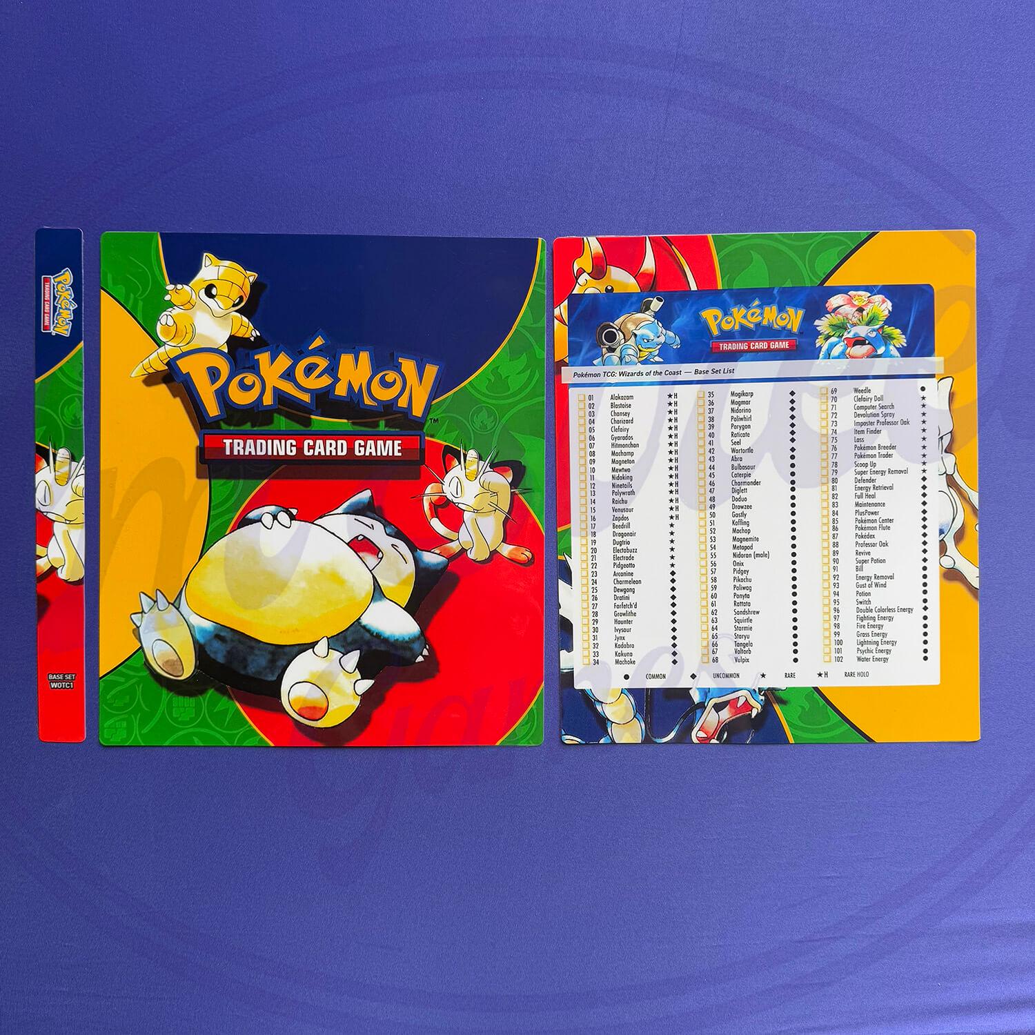 Vintage Base Set Pokémon Art Binder Digital Download - Etsy