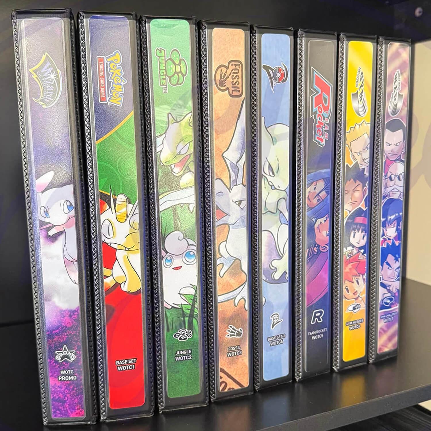 Team Rocket Pokmon Card Binder - Vintage TCG Collector Album - Etsy