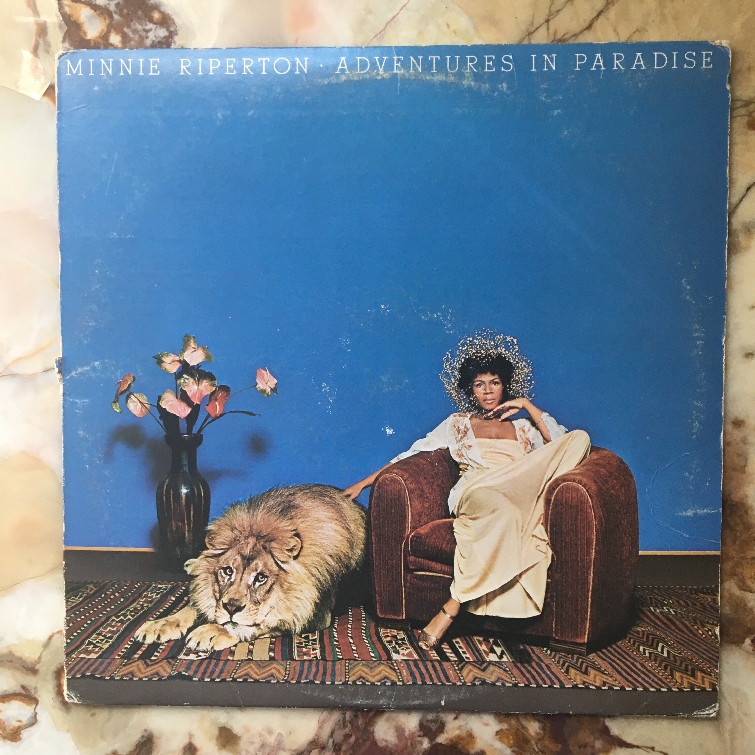 Minnie Riperton “adventures in Paradise” LP Vinyl Record