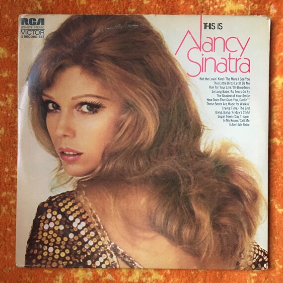 Nancy Sinatra this is Nancy Sinatra Double LP Record Album - Etsy