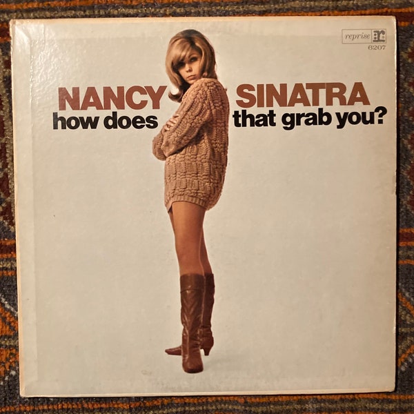 Nancy Sinatra “How Does That Grab You” Vinyl Record Album 1966