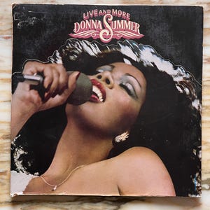 Donna Summer “Live And More” Gatefold 2x Vinyl Record Album