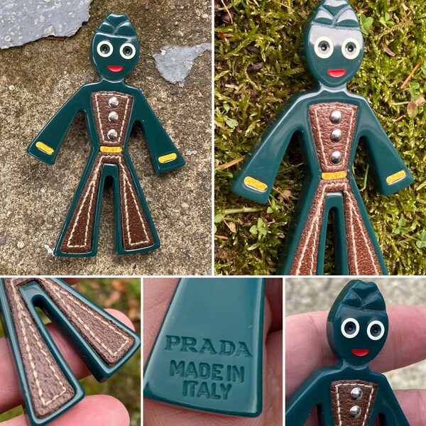 Prada Pin Brooch Etsy