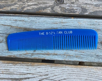 The B52s Fan Club Blue Hair Comb