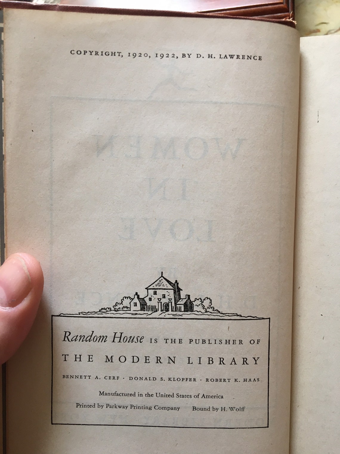 dh lawrence novel and lovers