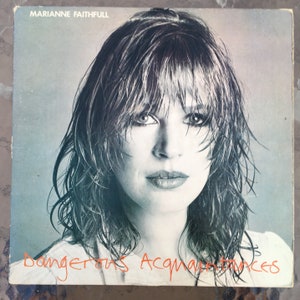Marianne Faithfull “Dangerous Acquaintance” Record Vinyl Album