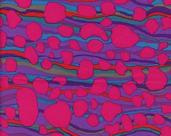 Sold by the Half Yard - Kaffe Fassett Collective Stream in Magenta by Free Spirit Fabrics