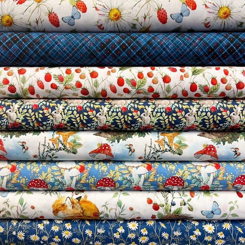 Tiny Tulips - Floral Frenzy - Samantha Johnson - Cloud 9 Fabrics - Poplin Tiny Tulips - Floral Frenzy - Samantha Johnson - Cloud 9 Fabrics - Poplin