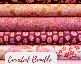 Fancy Fat Quarter Bundle by Dylan Mierzwinski - 6 Fat Quarters