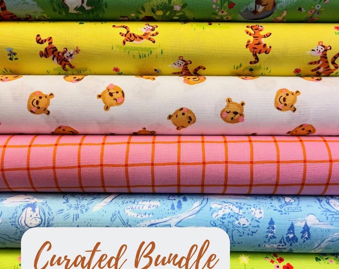 100 Aker Woods Fat Quarter Bundle by Jill Howarth for Riley Blake ...