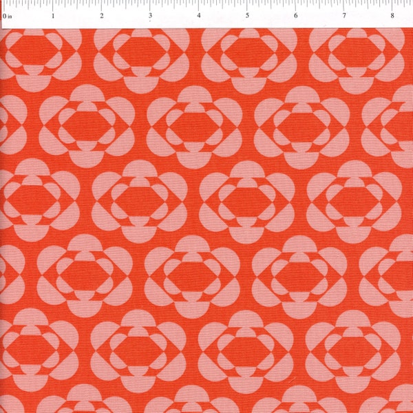 Sold by the Half Yard - Ghost Town Marigold in Orange by Dana Willard for Figo Fabrics