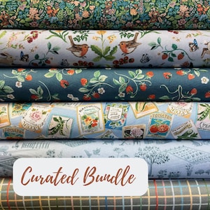 Folk Floral - Floral Frenzy - Samantha Johnson - Cloud 9 Fabrics - Poplin Folk Floral - Floral Frenzy - Samantha Johnson - Cloud 9 Fabrics - Poplin