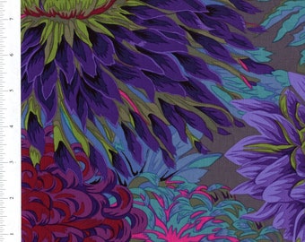 Sold by the Half Yard - Kaffe Fassett Classics Japanese Chrysanthemum in Antique by Philip Jacobs for Free Spirit Fabrics