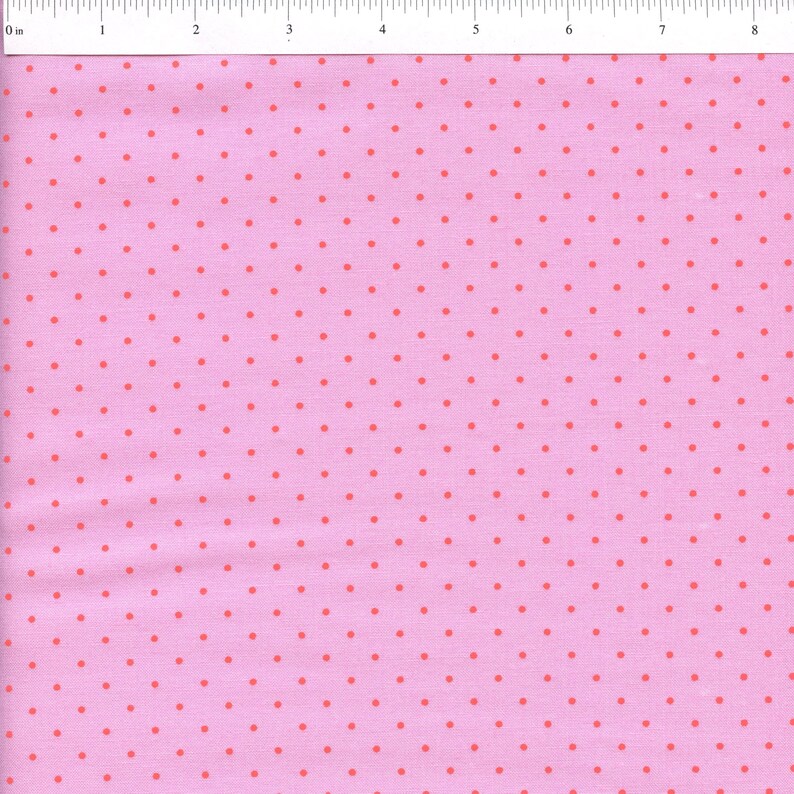 Sold by the Half Yard Tula Pink True Colors Tiny Dots in Candy by Free Spirit Fabrics image 1