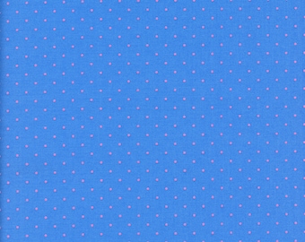 Sold by the Half Yard - Tula Pink True Colors Tiny Dots in Sky by Free Spirit Fabrics