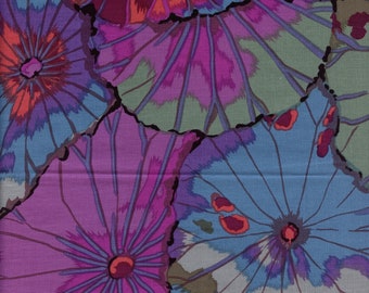 Sold by the Half Yard - Kaffe Fassett Collective Lotus Leaf in Vintage by Free Spirit Fabrics