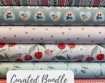 Cherry Orchard Curated Fat Quarter Bundle - 6 Fat Quarters