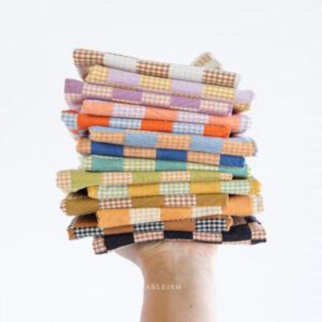 Checkmate Checkers Fat Quarter Bundle by Fableism Supply Co. - Full ...
