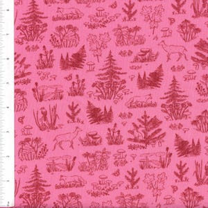 Forest Toile - Autumn Walk - Emily Taylor - Cloud 9 Fabrics - Poplin Forest Toile - Autumn Walk - Emily Taylor - Cloud 9 Fabrics - Poplin