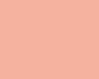 Sold by the Half Yard - Painter's Palette Solid in Coral by Paintbrush Studio