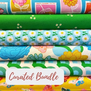 Flowerland Fat Quarter Bundle by Melody Miller for Ruby Star Society - 6 Fat Quarters