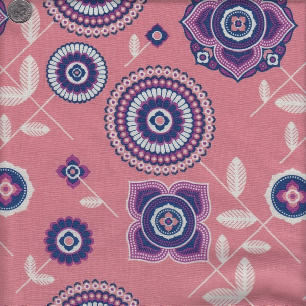 Sold by the Half Yard - Avalon Delphina in Orange by Joel Dewberry for Free Spirit Fabrics