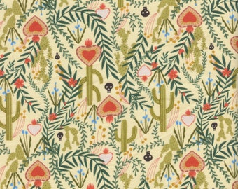 Sold by the Half Yard - Viva La Vida Cacti Floral in Multi by Faye Guanipa for Dear Stella Fabrics