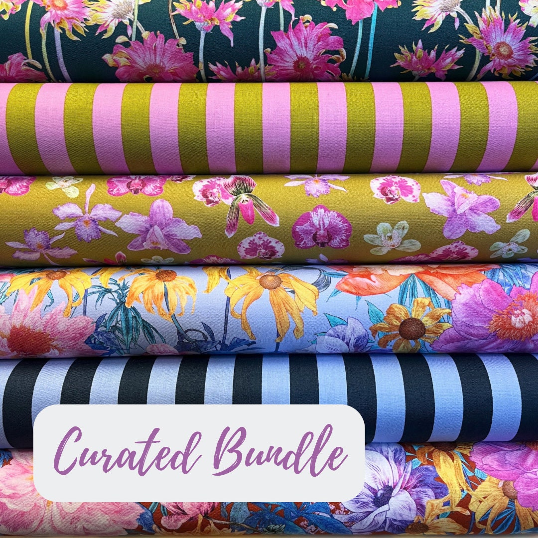 Tiny Tulips - Floral Frenzy - Samantha Johnson - Cloud 9 Fabrics - Poplin Tiny Tulips - Floral Frenzy - Samantha Johnson - Cloud 9 Fabrics - Poplin