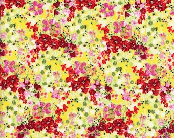 Sold by the Half Yard - Charlotte Blooming Hills in Summer by Bari J for Art Gallery Fabrics