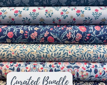 Liberty Craft Garden Curated Fat Quarter Bundle - 6 Fat Quarters