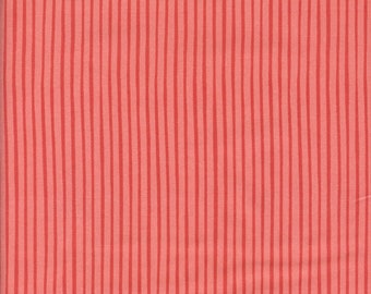 Sold by the Half Yard - Garden Party Tonal Stripe in Red by Paintbrush Studio - Special Pricing!