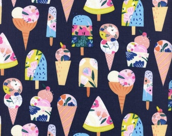 Sold by the Half Yard - What's the Scoop? in Orient by Dear Stella Fabrics