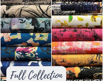 Ravel Fat Quarter Bundle by e bond - Full Collection of 15 Fat Quarters