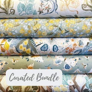 Botanica Fat Quarter Bundle by Rae Ritchie - 5 Fat Quarters