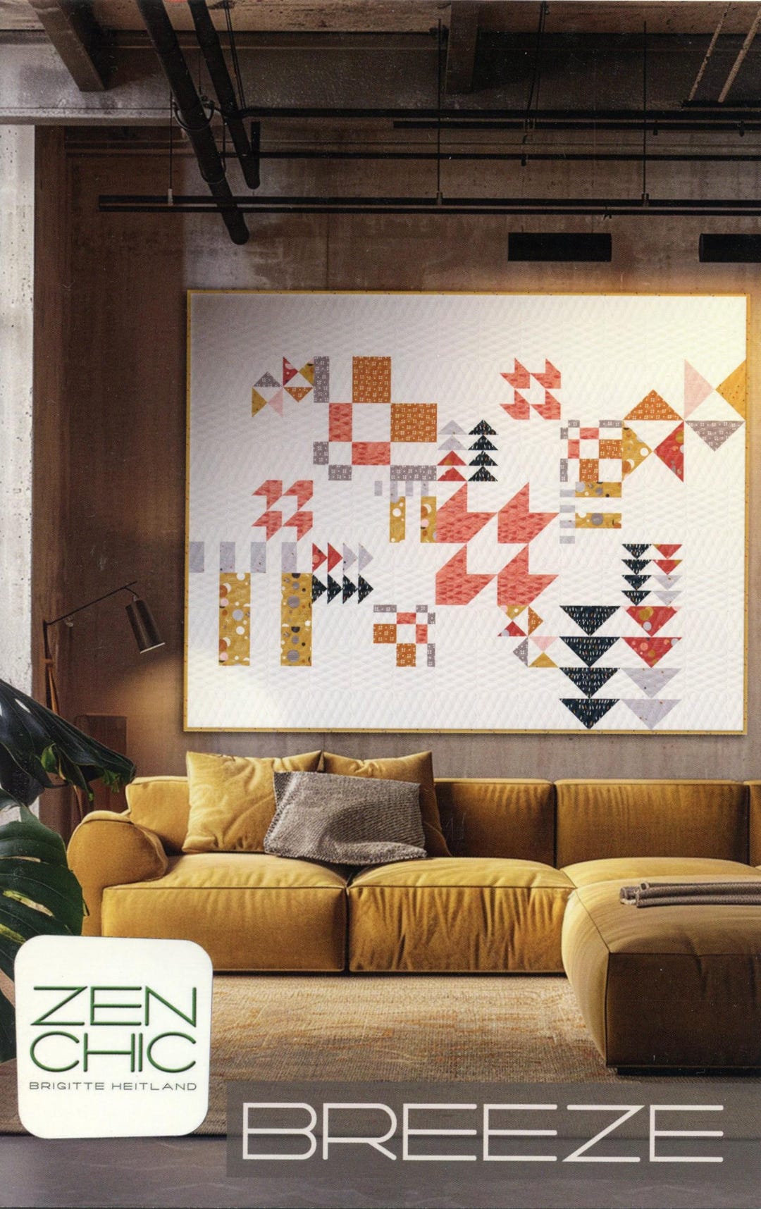 Breeze Quilt Printed Pattern - Etsy