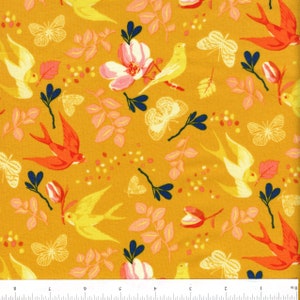 Sold by the Half Yard - Anew The Optimist in Marigold by Tamara Kate for Windham Fabrics