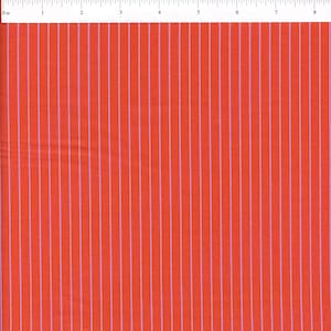Tula Pink True Colors Tiny Stripes in Wildfire by Free Spirit Fabrics - Sold in Half Yard Increments