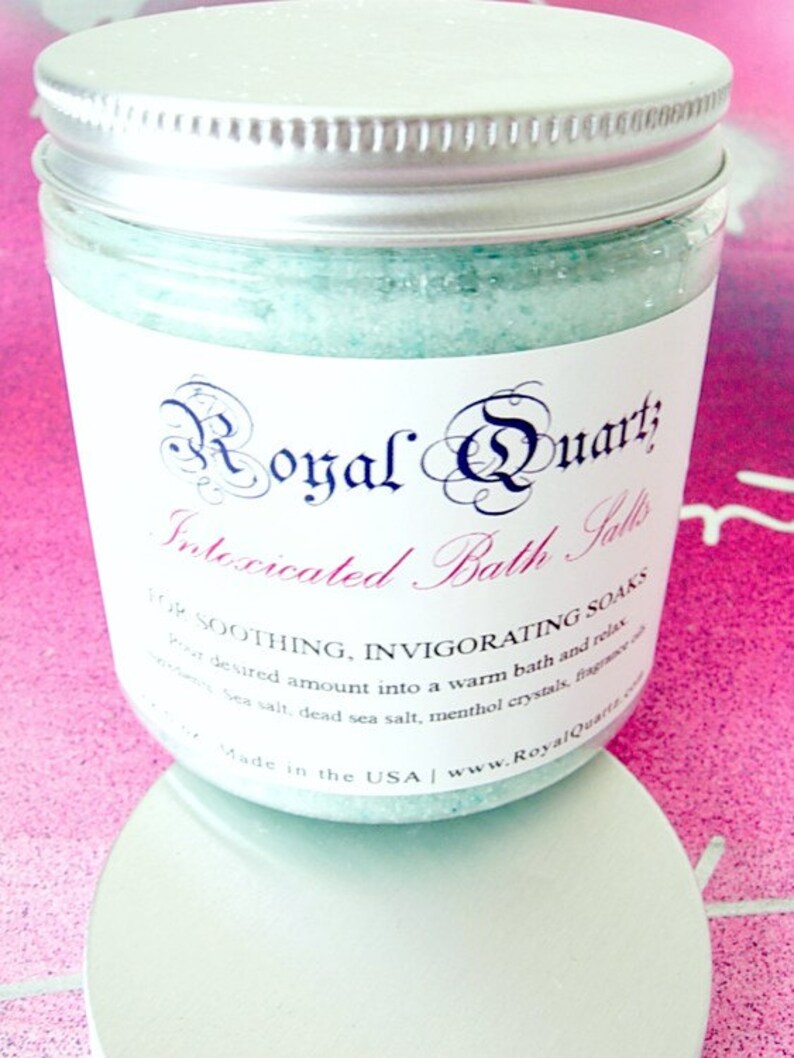 Mint & Menthol Bath Salts . Natual Back Pain Relief Etsy