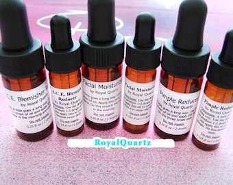 Facial Serum Gift Set . For soft, even skin . 1/4 Oz . Natural Skin Care Sample Set, Organic Skincare . Spring Skincare Spa Gift Set