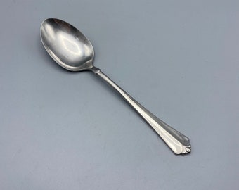 Oneida Heirloom JUILLIARD Solid Serving Spoon, Stainless Flatware, Tablespoon