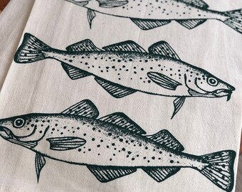 Fish Of The Sea Fishing Dish Towel Tea Towel Flat Cotton Kitchen Towel New Fish Of The Sea Fishing Dish Towel Tea Towel Flat Cotton Kitchen Towel New