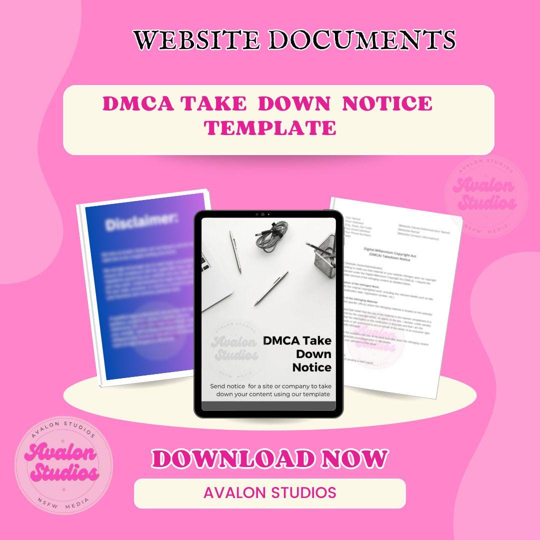 DMCA Take Down Notice Template Notify Websites to Take Down Your DMCA Take Down Notice Template Notify Websites to Take Down Your