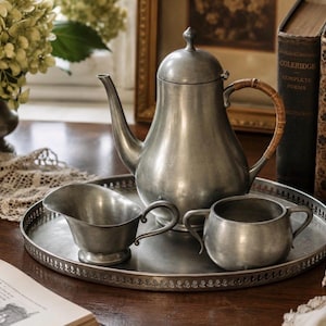 Pewter tea set - Etsy 日本