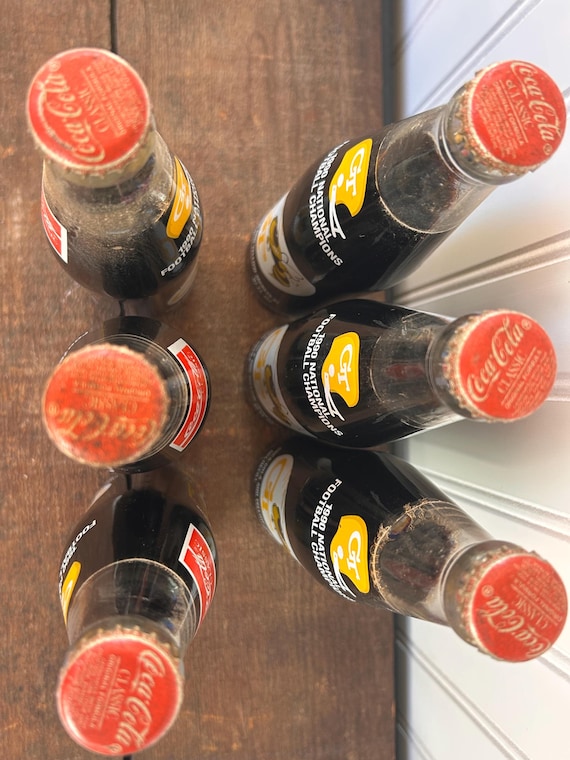 Vintage 1990 Georgia Tech Coca-cola Bottles | National Champions