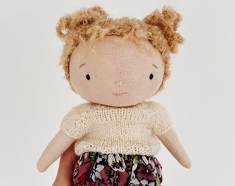 little pip cloth doll and snuggle blanket