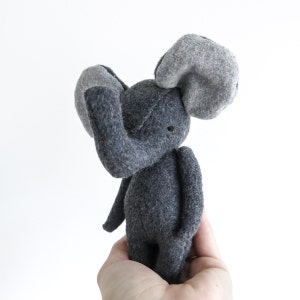 sewing pattern the dear ones elephant soft toy pdf pattern digital download image 5