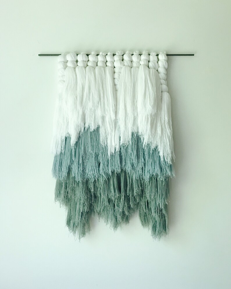 flux textural wallhanging fiber art weaving image 2