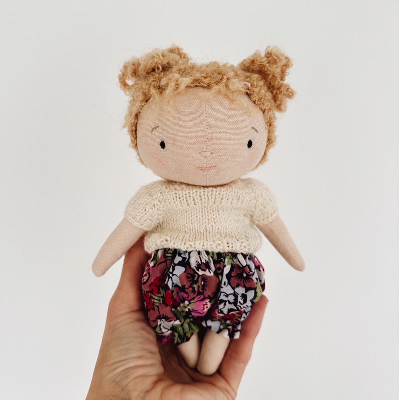 little pip cloth doll and snuggle blanket image 1