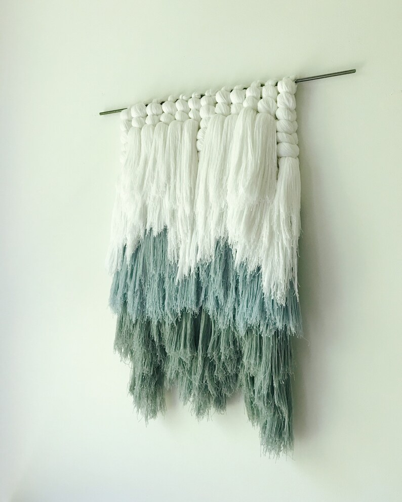 flux textural wallhanging fiber art weaving image 4