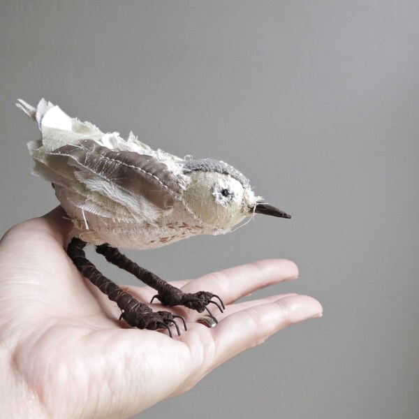 peace bringer / soft sculpture bird